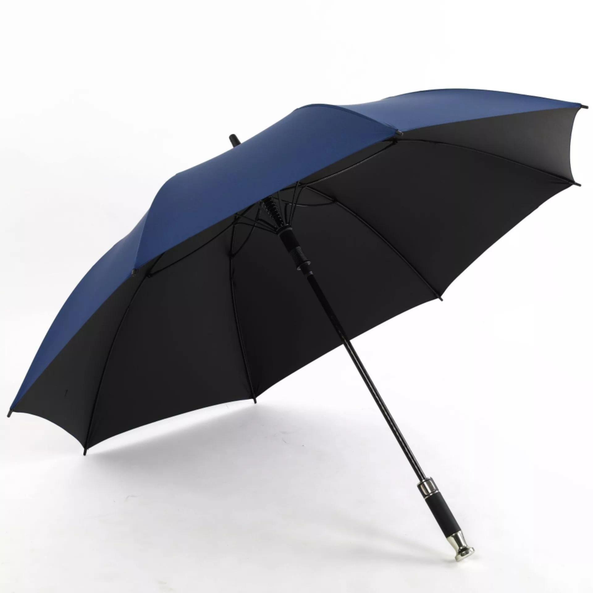 Niestandardowe logo Wentylowany parasol golfowy o długości 121 cm z prostym uchwytem