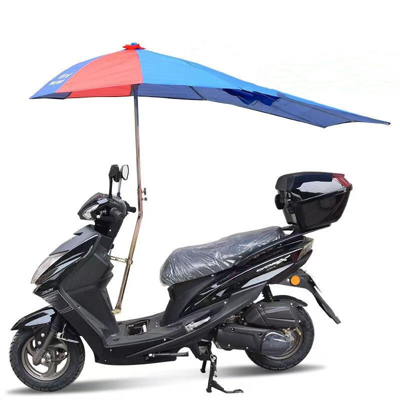 Rozszerzony dwuwarstwowy baldachim parasola motocyklowego