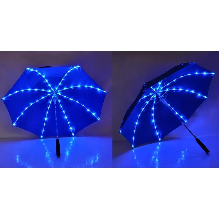 Parasol dziecięcy ze światłem LED na żebrach
