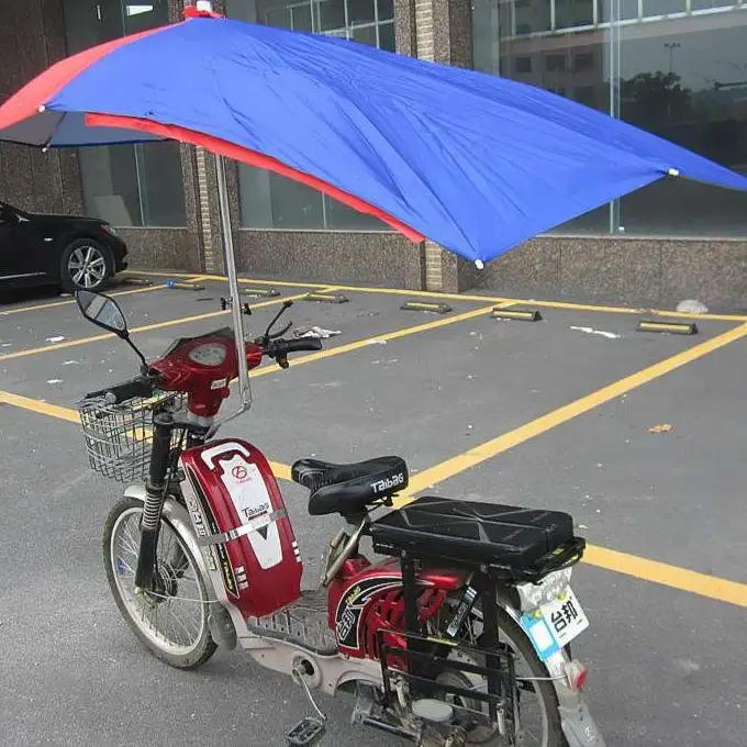 Wiatroszczelny parasol motocyklowy