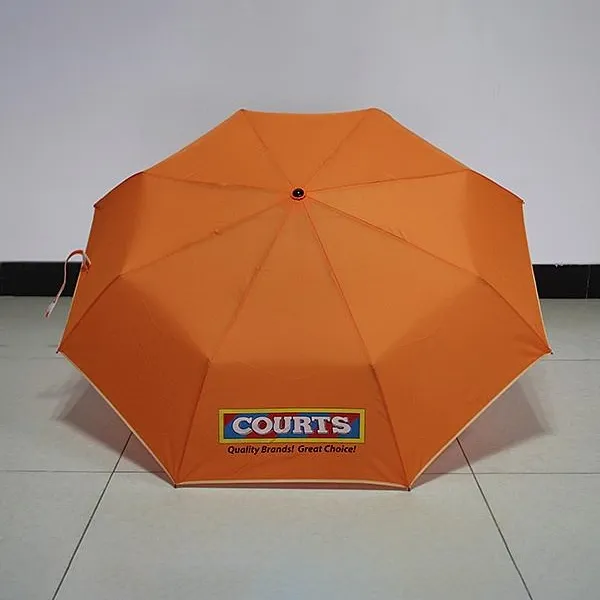 3 składany parasol reklamowy